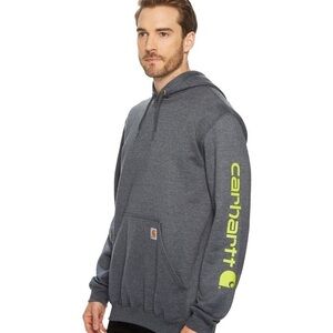 Carhartt Heather gray Hoodie Sz Medium NWT tag shows IRR